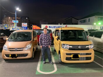 スペーシアご納車させていただきました！！